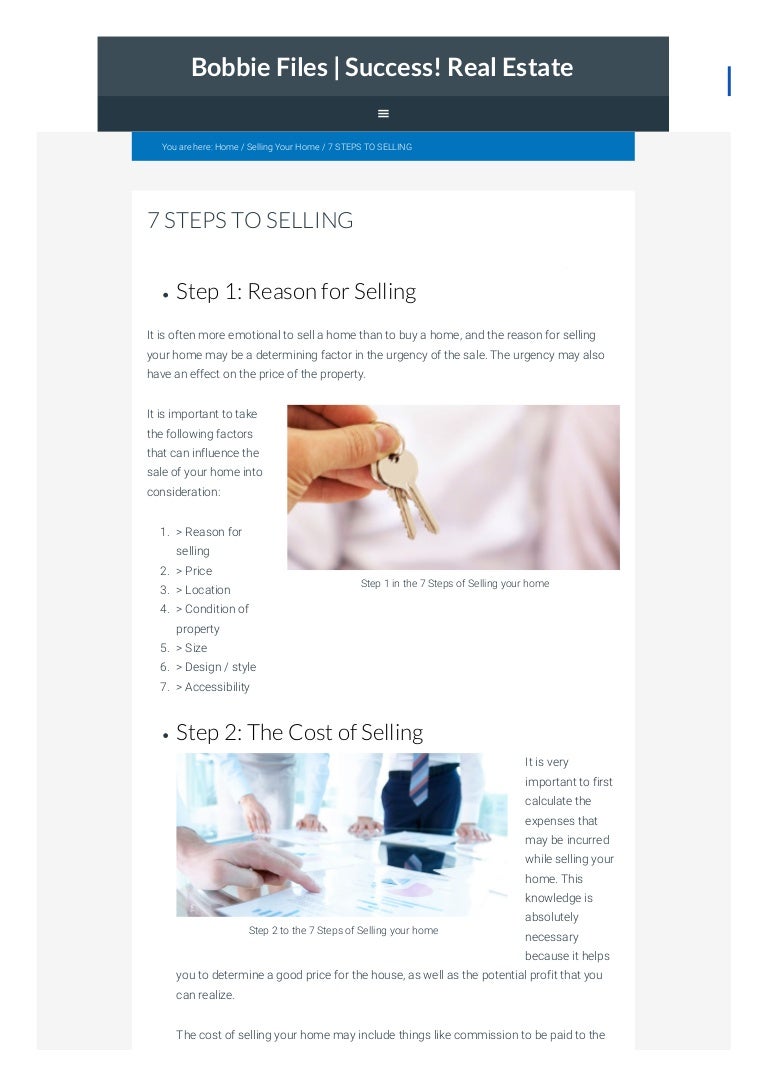 7 Steps to Selling Your House photo 7 Steps to Selling Your House foto